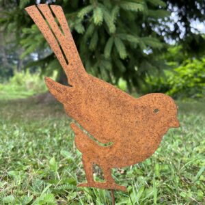 Edelrost Spatz Vogel