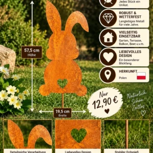Edelrost Hase